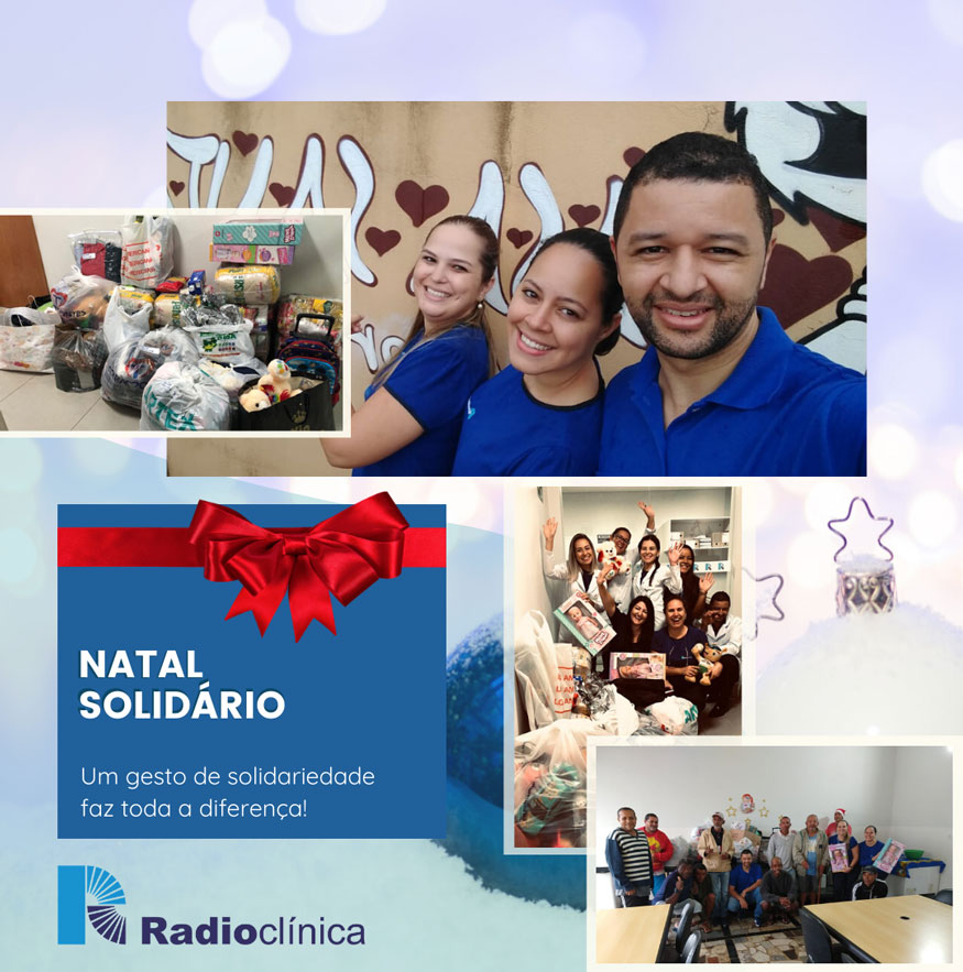 Natal Solidário família Radioclínica Natal Solidário família Radioclínica